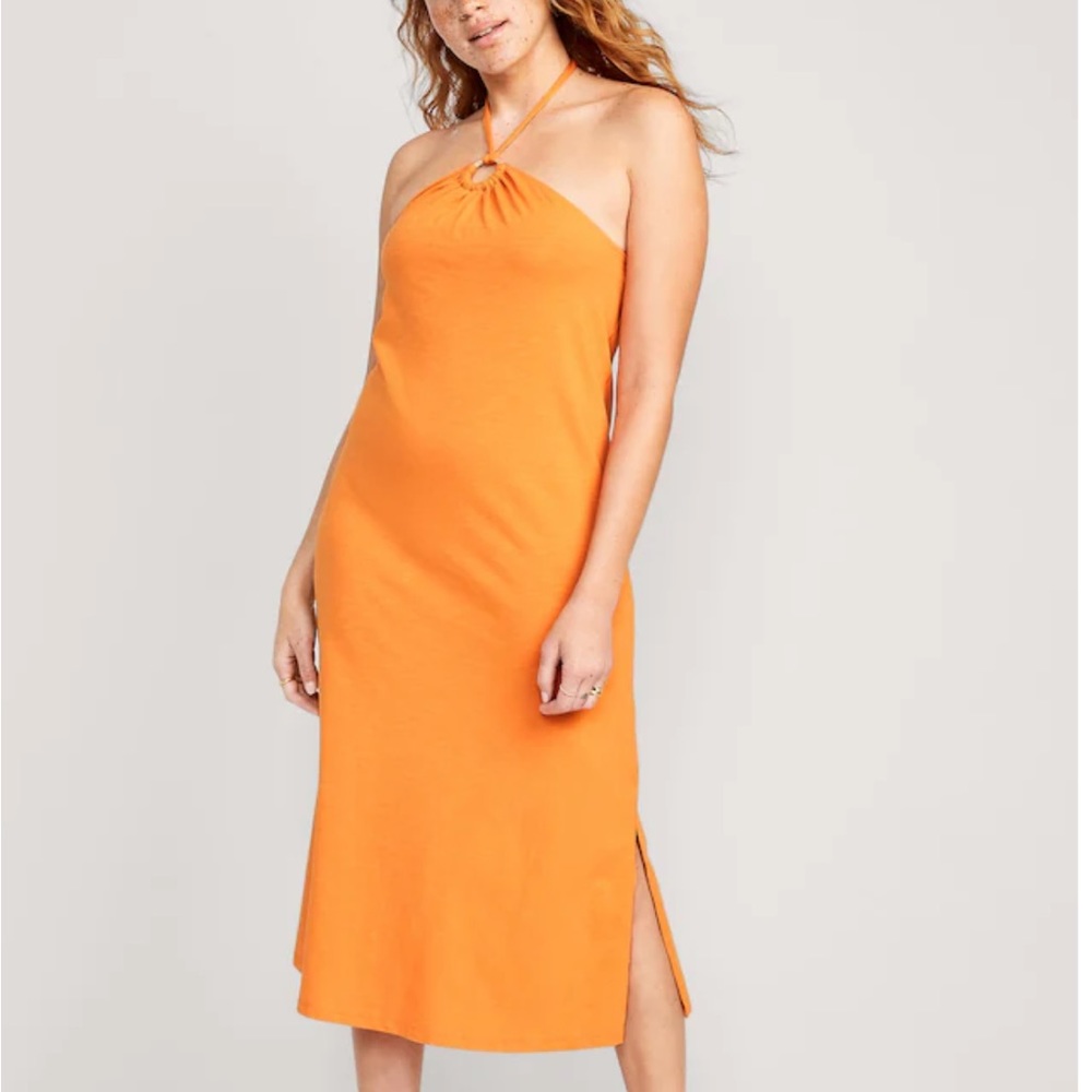 WOMENS HALTER DRESS NEVER WORN🌞